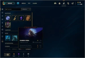 Conta diamante 4 com 7 skins e 38 champs - League of Legends LOL