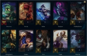 Conta League of Legends LOL