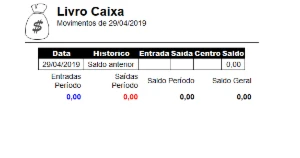 Sistema software programa finanças Livro Caixa - Outros