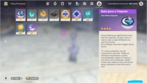 Conta com Ganyu e Lança 5 Estrelas - Genshin Impact