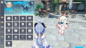 Conta com Ganyu e Lança 5 Estrelas - Genshin Impact