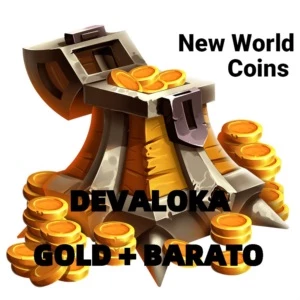 [DEVALOKA] NEW WORLD GOLD - 1K (LEIA A DESCRIÇÃO)