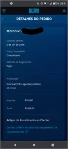 Conta Overwatch Legendary Edition - Blizzard