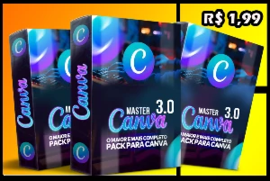 80 Gb + De 20.000 Arquivos Editáveis - Canva Master