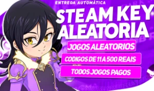 STEAM KEYS ALEATORIAS DE 11 A 500 REAIS [ENTREGA RAPIDA] - Outros