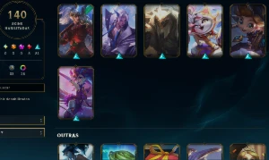 Conta Lol 100% Segura Full Acesso | 140 Skins | Nvl 275 - League of Legends