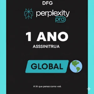 Perplexity Pro - Anual Códigos Oficiais C/Nota Fiscal - Outros
