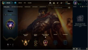 Conta LoL, Gold IV, Smurf 60% de win rate - League of Legends