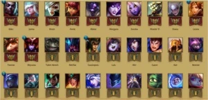 Conta ouro 5 com borda de platina - League of Legends LOL