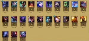Conta ouro 5 com borda de platina - League of Legends LOL