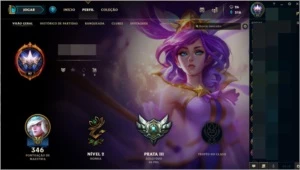 Conta League Of Legends - PrataIII - LVL 100 LOL