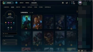 Conta League Of Legends - PrataIII - LVL 100 LOL