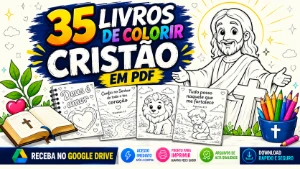 35 Livros De Colorir Cristão Em Pdf | Entrega Automática - Outros