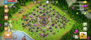 Conta clash of clans cv15 com troca de nome