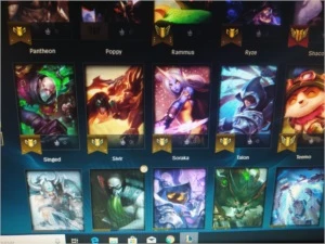 Conta league of Legends Gold 4 LOL