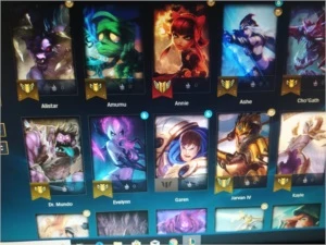 Conta league of Legends Gold 4 LOL