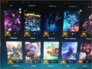 Conta league of Legends Gold 4 LOL