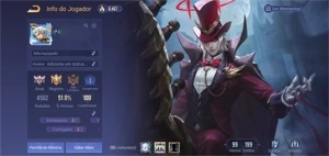 Conta de AoV (Arena of Valor) com quase 200 skins - Outros