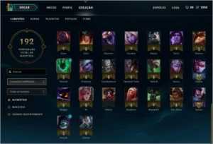 Conta Gold 3 - League of Legends LOL