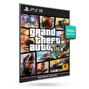 GTA 5 – Playstation 3 – Português – PS3 – PSN Mídia Digital - Games (Digital media)