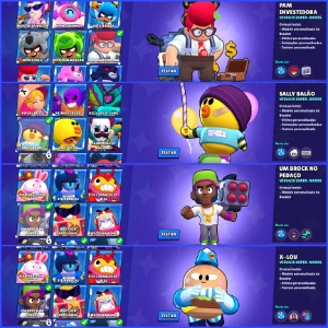 Conta Do Brawl Stars Completa