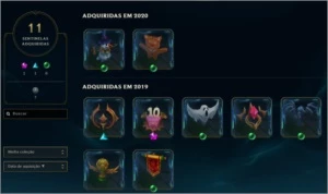 Conta de lol nivel 140, 26 skins, 76 campeoes - League of Legends