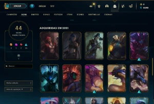 Conta esmeralda + 130 essencia mítica - League of Legends LOL