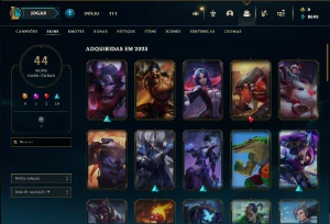 Conta esmeralda + 130 essencia mítica - League of Legends LOL