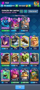 Clash Royale – 8507 Troféus, 9 Evoluções • Bônus: CoC CV12