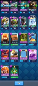 Clash Royale – 8507 Troféus, 9 Evoluções • Bônus: CoC CV12