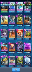 Clash Royale – 8507 Troféus, 9 Evoluções • Bônus: CoC CV12