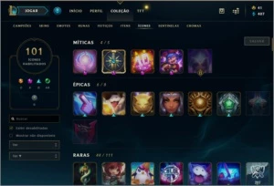 Conta com passe ativo no lol - League of Legends
