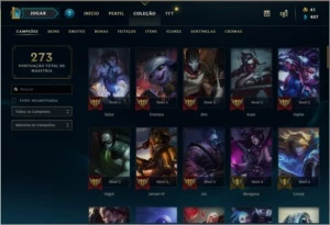 Conta com passe ativo no lol - League of Legends