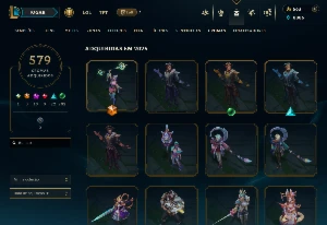 Conta League of Legends TODAS as skins - Pax Sivir LOL