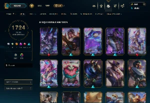 Conta League of Legends TODAS as skins - Pax Sivir LOL