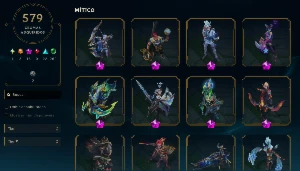 Conta League of Legends TODAS as skins - Pax Sivir LOL