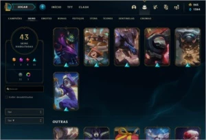 Conta League of Legends --- Platina 3 LOL