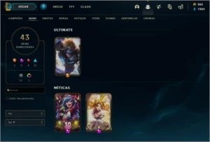 Conta League of Legends --- Platina 3 LOL