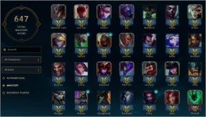 Conta 430 skins borda CHALLENGER - League of Legends LOL