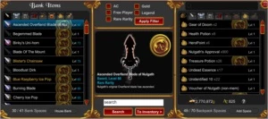 CONTA AQW NÍVEL 100 - Adventure Quest World