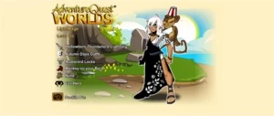 CONTA AQW NÍVEL 100 - Adventure Quest World