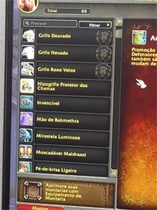Conta wow com montaria invencivel - Blizzard