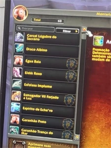Conta wow com montaria invencivel - Blizzard