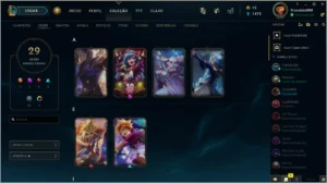 Vendo Conta LOL lvl 110 ex Platina - League of Legends