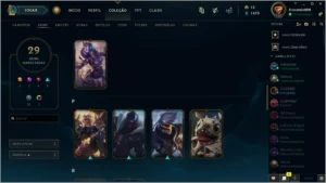 Vendo Conta LOL lvl 110 ex Platina - League of Legends