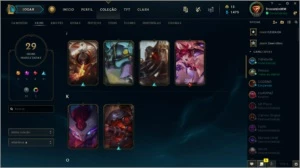 Vendo Conta LOL lvl 110 ex Platina - League of Legends