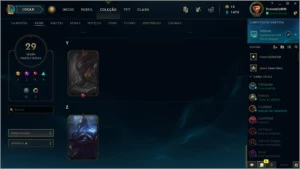 Vendo Conta LOL lvl 110 ex Platina - League of Legends