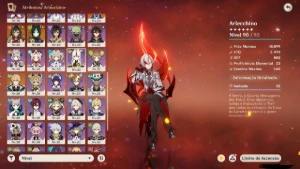 AR60 META ACCOUNT– Furina Kazuha Raiden Nahida– 6×5★ Weapons - Genshin Impact