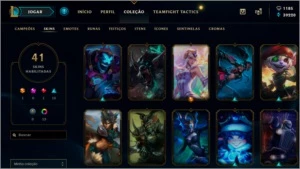 CONTA LOL - TODOS OS CAMPEÕES - League of Legends