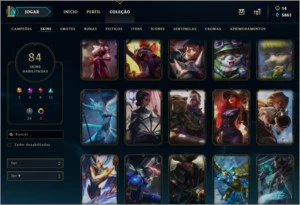 Vendo Conta de League of Legends - Gold IV - Todos Campeões LOL